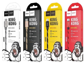 Hoco X2 Plus King Kong สายชาร์จ ใช้สำหรับ  ios / Micro USB / Type c ยาว 1 เมตร สายชาร์จด่วน ชาร์จเร็ว