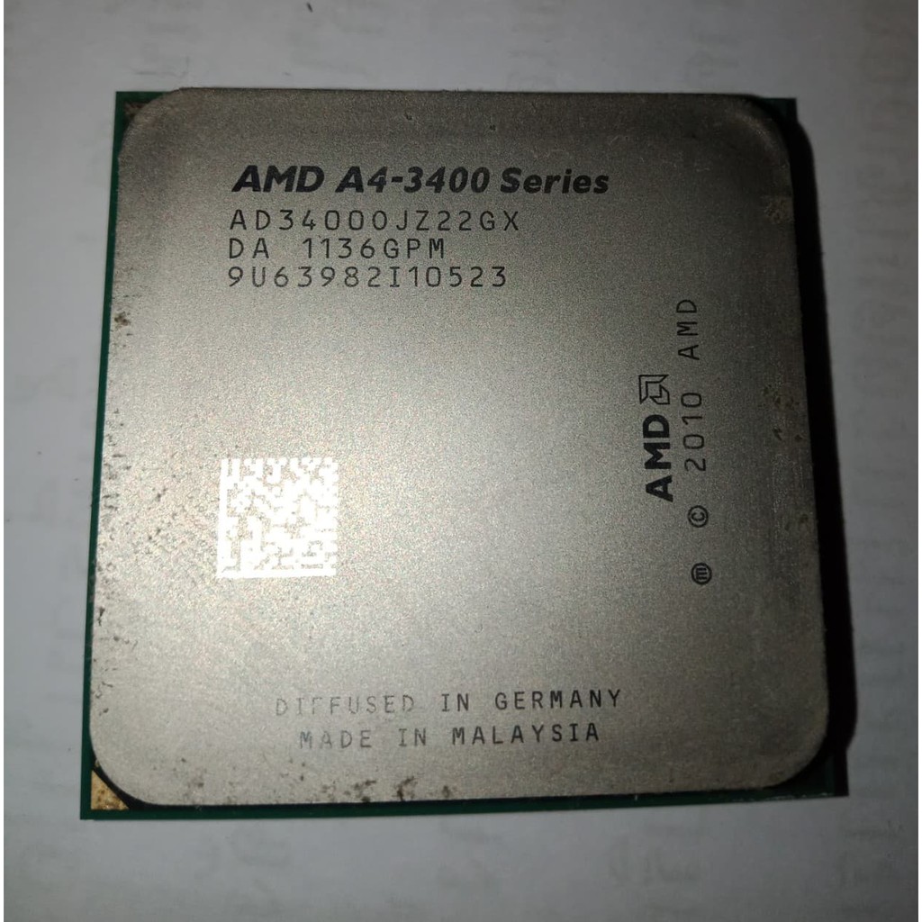 Refurbished: AMD A4-3400 - A-Series APU Llano Dual-Core 2.7 GHz Socket