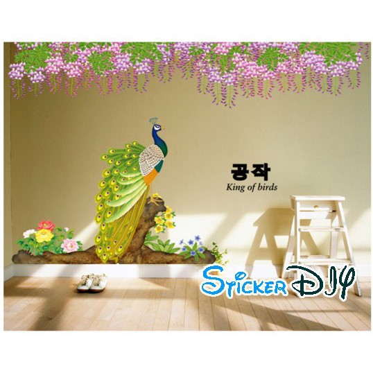 bigsize-transparent-wall-sticker-สติ๊กเกอร์ติดผนัง-king-of-birds-สไตล์-b-กว้าง180cm-xสูง140cm