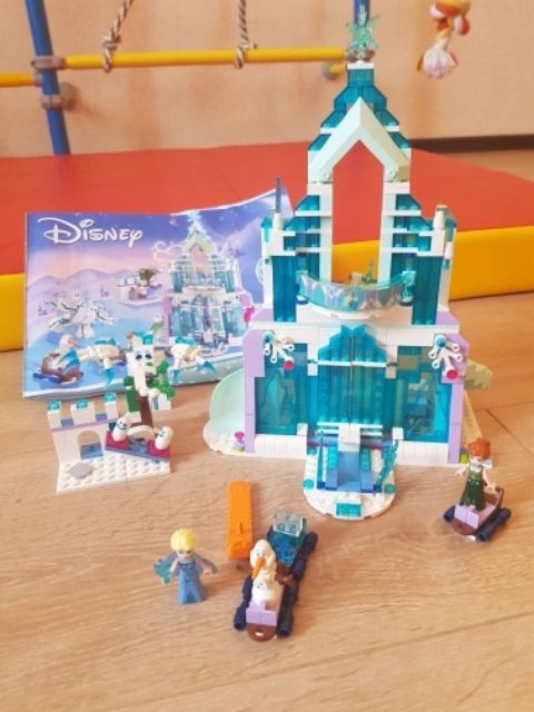 ตัวต่อเลโก้ปราสาทโฟรเซ่น-elsa-frozen-castle