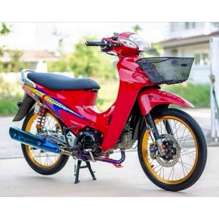 เบาะเด็ก-honda-wave-125-ฮอนด้า-เวฟ-125-มอเตอร์ไซค์-ที่นั่งเด็ก-เบาะเสริม-มอเตอร์ไค์-สำหรับเด็ก-สีดำ