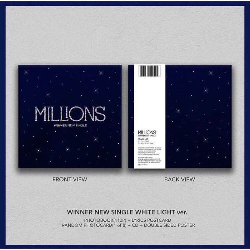 winner-millions-ver-white-แบบแกะ-การ์ด-seungyoon-ได้ของแถม-yg-postcard