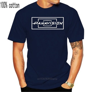 เสื้อยืด พิมพ์ลาย Panavision Film Crew Camera สีดํา สําหรับผู้ชายS-5XL