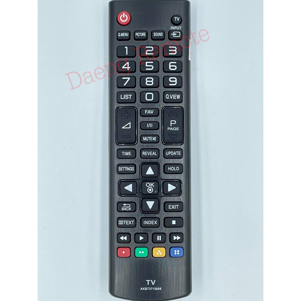 รีโมททีวี LG รุ่น AKB73975733/AKB73715606 รีโมทตัวนี้ใช้ได้กับรีโมทสอง ...