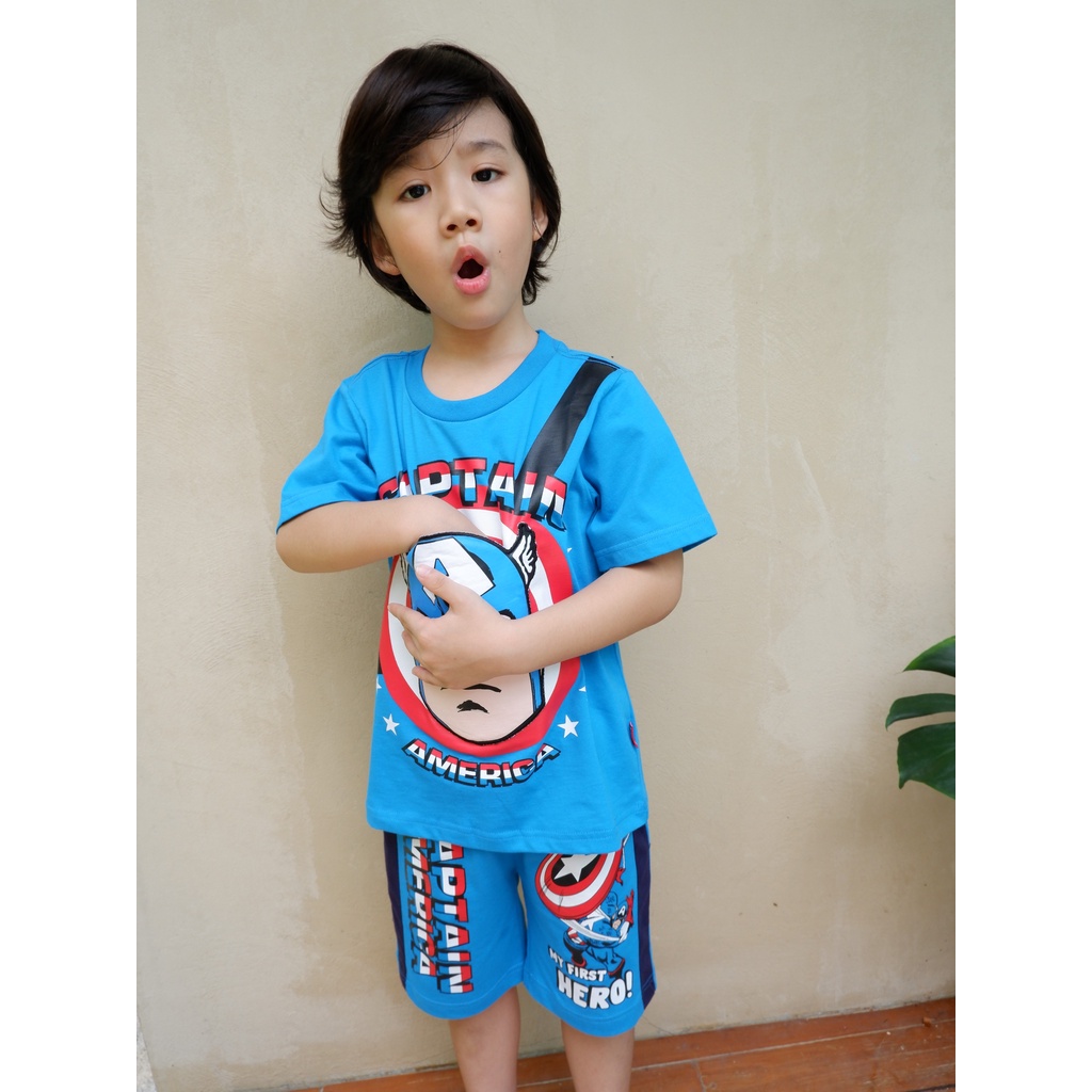 marvel-boy-t-shirt-captain-america-ironman-spider-man-เสื้อยืดเด็กผู้ชายลายมาร์เวล-เสื้อติดกระเป๋า-กับตันอเมริกา-ไอร่อนแมน-สไปเดอร์แมน-สินค้าลิขสิทธ์แท้100-characters-studio