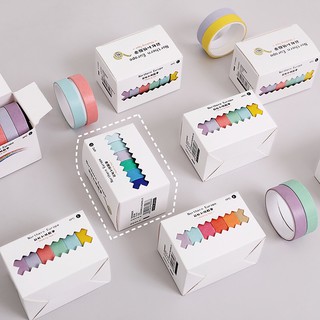 Washi tape | Rainbow and paper tape | เทปวาชิ เทปตกแต่ง DIY Masking tape