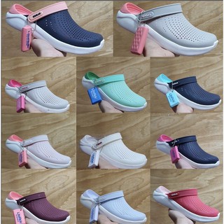 Crocs LiteRide Clog แท้ หิ้วนอก ถูกกว่าshop Crocs Literide Clog Original 100% Unisex Basic Crocs shoes