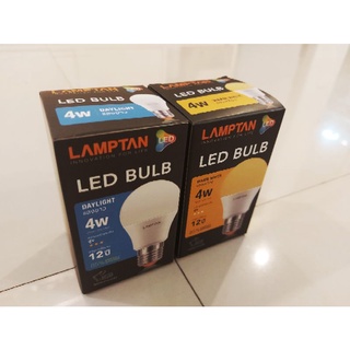 หลอดไฟ LED Bulb Lamptan 4w ประหยัดไฟ 85%