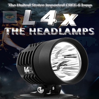 【game sea】ไฟสปอร์ตไลท์ มอเตอร์ไซค์ หลอด CREE รุ่น L4X LED 4ชิป กำลังไฟ 40watt กันน้ำ 100%สำหรับมอเตอร์ไซต์ รถยนต์ รถบรรท