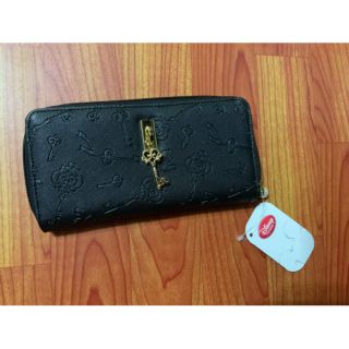 Wallet purse bag กระเป๋า สตางค์​ ใบยาว หิ้วจากช็อป​ดิสนีย์​ญี่ปุ่น​ ของแท้ ธีมอลิซ disney alice theme