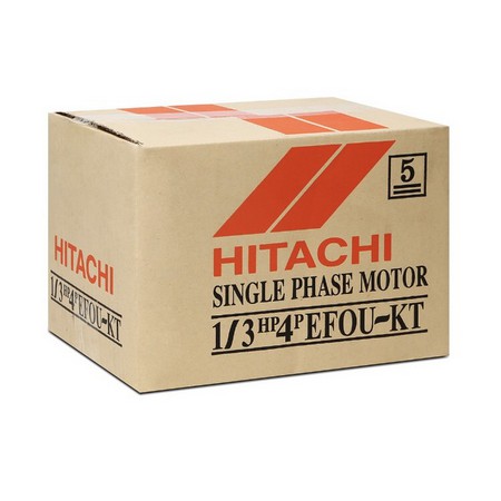 มอเตอร์-hitachi-รุ่น-efoup-kt-กำลัง-1-3-แรงม้า-1-เฟส-220-โวลต์-ไฟบ้าน-ความเร็วรอบ-1450-rpm-สินค้าพร้อมส่ง