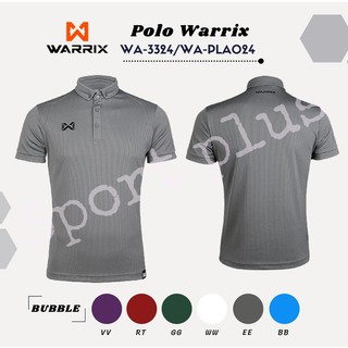 เสื้อโปโล WARRIX Bubble รหัส WA-PLA024/ WA-3324 Part 1
