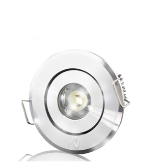 ดาวไลท์ 1031 หน้าเงิน Downlight led 1 w