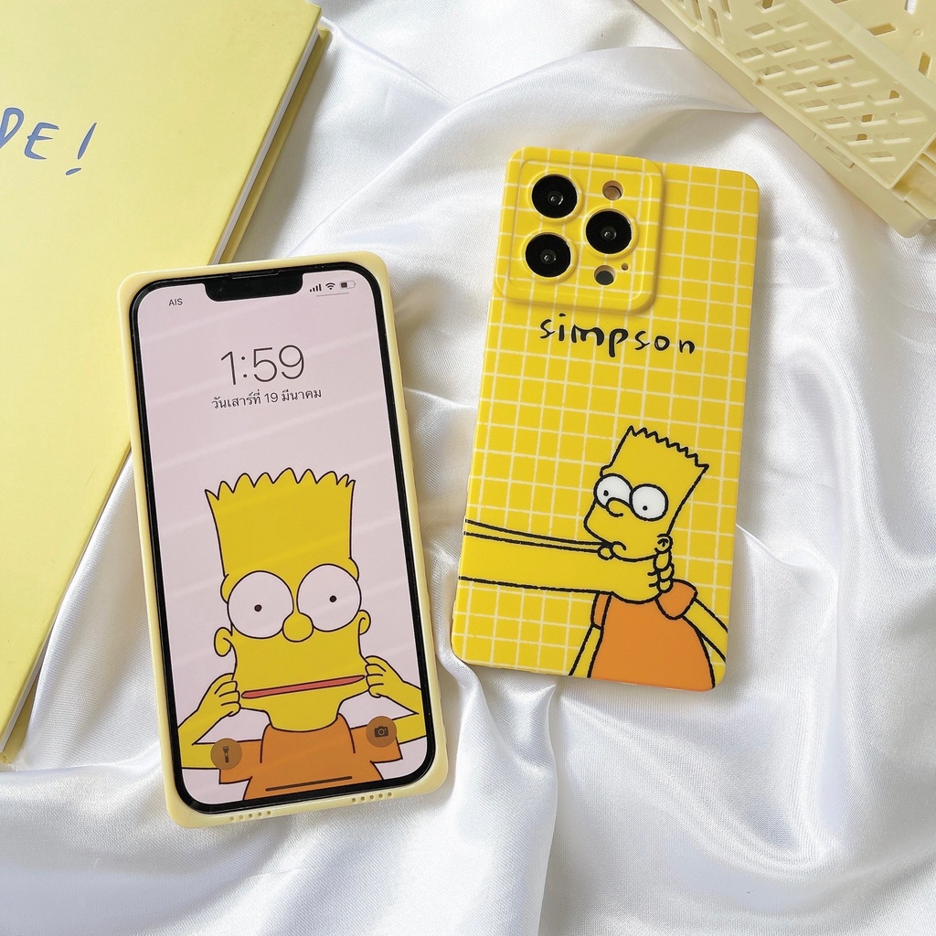 เคสลายการ์ตูน-เคสซิมสัน-เคสลายซิมสัน-simpsonบีบคอ-simpsonฉีกยิ้ม