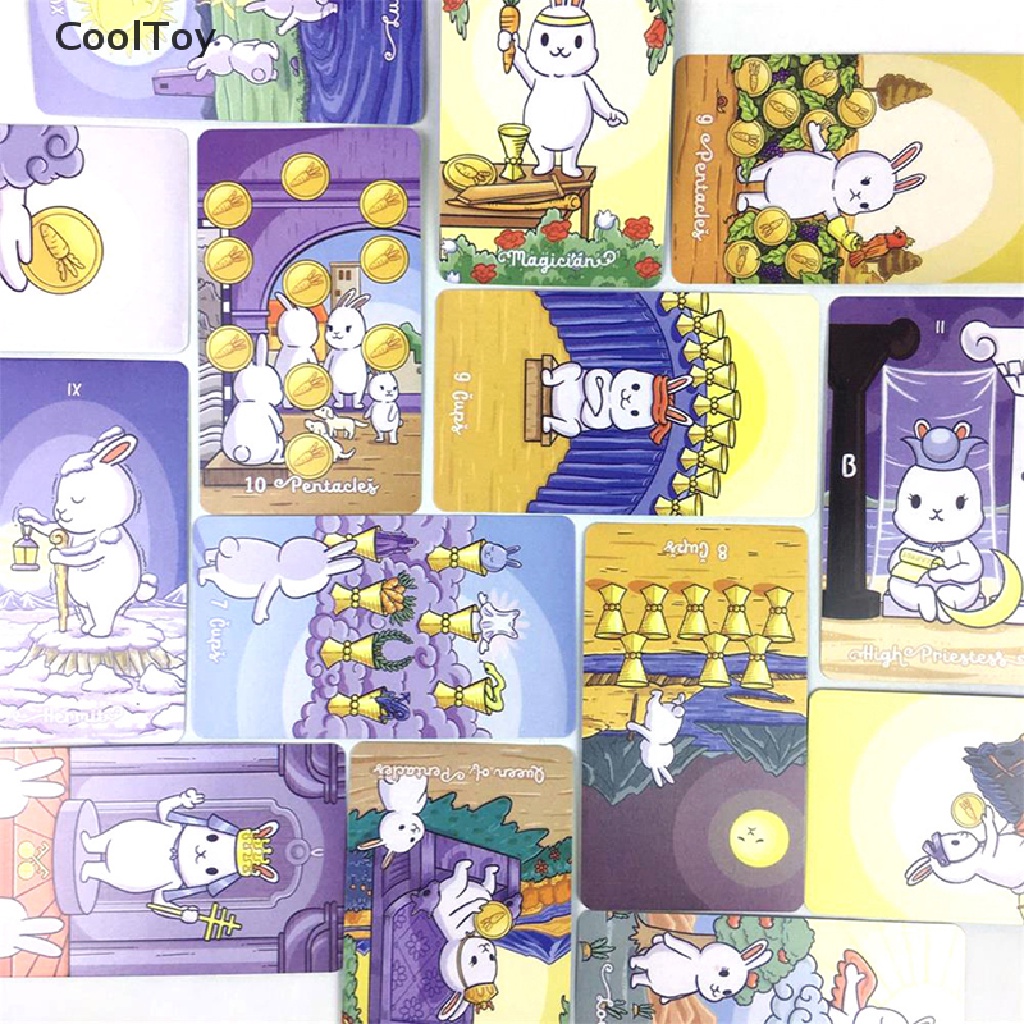 cooltoy-ไพ่ทาโรต์กระต่าย-v2-78-ใบ