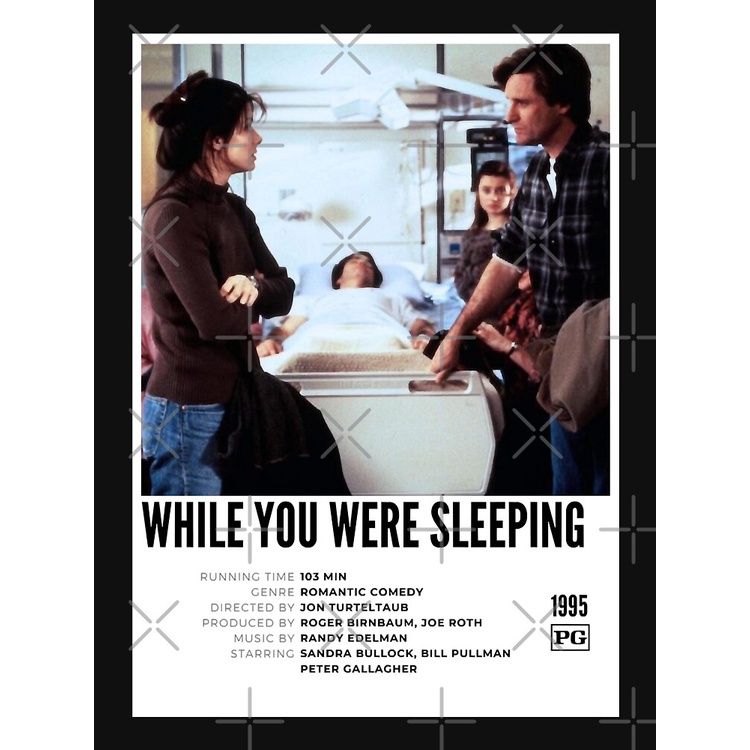 new-while-you-were-sleeping-1995-awesome-essential-t-shirt-เสื้อยืดพิมพ์ลาย-เสื้อยืดผ้าฝ้าย-คอกลม-cotton-ความนิยม-sale