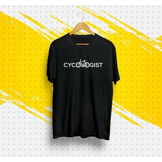 เสื้อยืดโอเวอร์ไซส์Cycologist Fun Psychology Cycling เสื้อยืดใหม่ Cycling Enthusiast เสื้อยืด Hot บุคลิกภาพ teeS-3XL
