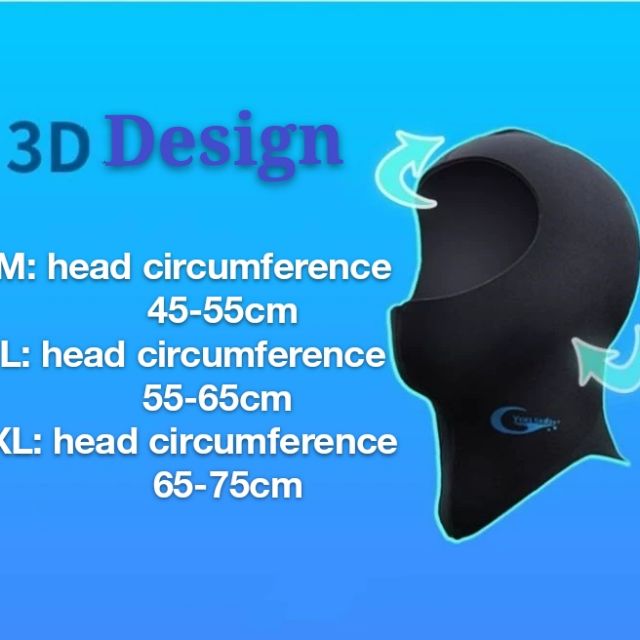 diving-headgear-หมวกดำน้ำ-unisex