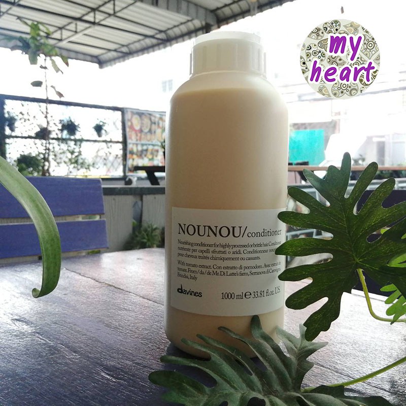 Davines Nounou Conditioner 1000 ml ครีมนวดผม สำหรับผมเสีย และเคมีซ้ำ