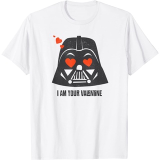 เสื้อยืด พิมพ์ลาย Star Wars Darth Vader I Am Your Valentine สําหรับผู้ชายสามารถปรับแต่งได้