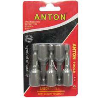 Anton - ชุด Magnetic Nutsetter 5 ชิ้น 6 มม. x 42 มม. 5 ชิ้น