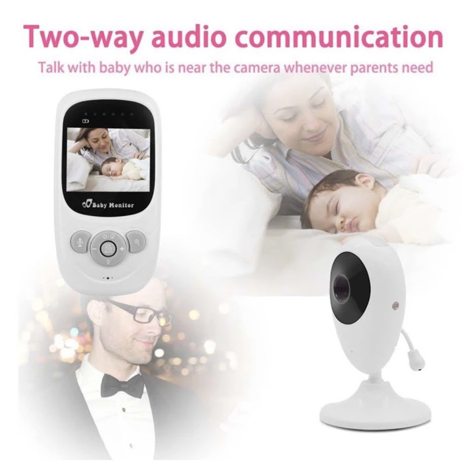 ภาพหน้าปกสินค้าพร้อมส่งจากไทย กล้องSP880 Wireless Baby Monitor Wifi กล้อง 2.4 นิ้ว LCD Digital Baby Sleeping Monitor กล้อง Night Vision จากร้าน smartit2020 บน Shopee