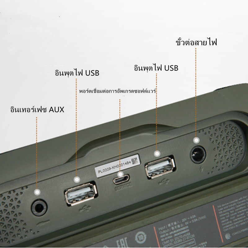 ลำโพงบลูทูธjbl-boombox-portable-bluetooth-speaker-ลำโพงกลางแจ้ง-ลำโพงไร้สายแบบพกพากันน้ำ-wireless-speaker-boomsbox
