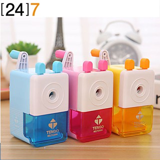 (24)7 ที่เหลาดินสอแบบหมุน กบเหลาดินสอ Pencil Sharpener