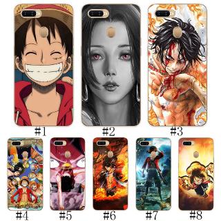 เคสโทรศัพท์ลายการ์ตูน One Piece สําหรับ Oppo A 37 A 39 A 57 A 59 A 3 A 3 A 3 S A 5 A 5 S A 7 F 1s