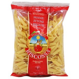 RISCOSSA Penne Zitoni #25 500 g. พาสต้า เพนเน่ เบอร์ 25