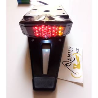 Klx 3in1 ไฟท้ายบังโคลน + ไฟหยุด Sen / Klx 150 - Dtracker - ไฟหยุดรถพ่วง Led 3in1