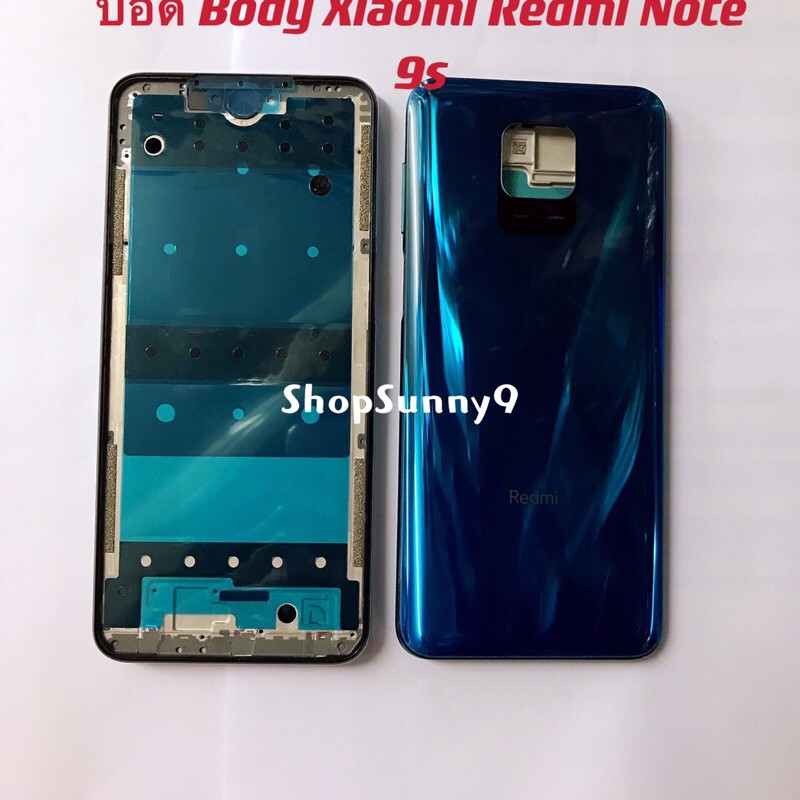 ภาพสินค้าบอดี้ Bodyฝาหลัง+ เคสกลางRedmi Note 9s / Note 9 Pro จากร้าน shopsunny999 บน Shopee ภาพที่ 2