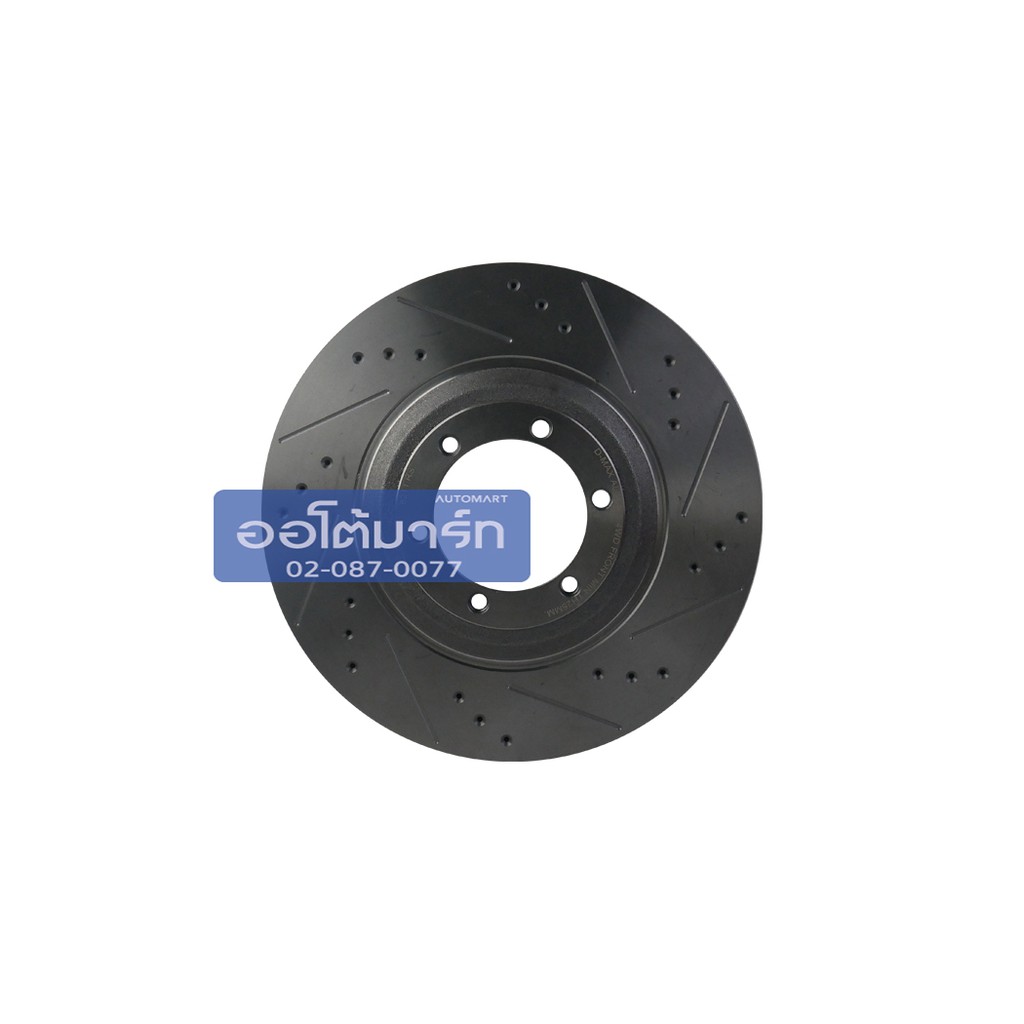 runstop-จานเบรกเซาะร่องหน้า-isuzu-all-new-dmax-hilander-4wd-10-ซ้าย-ขวา-rdis-006-จำนวน-1-คู่