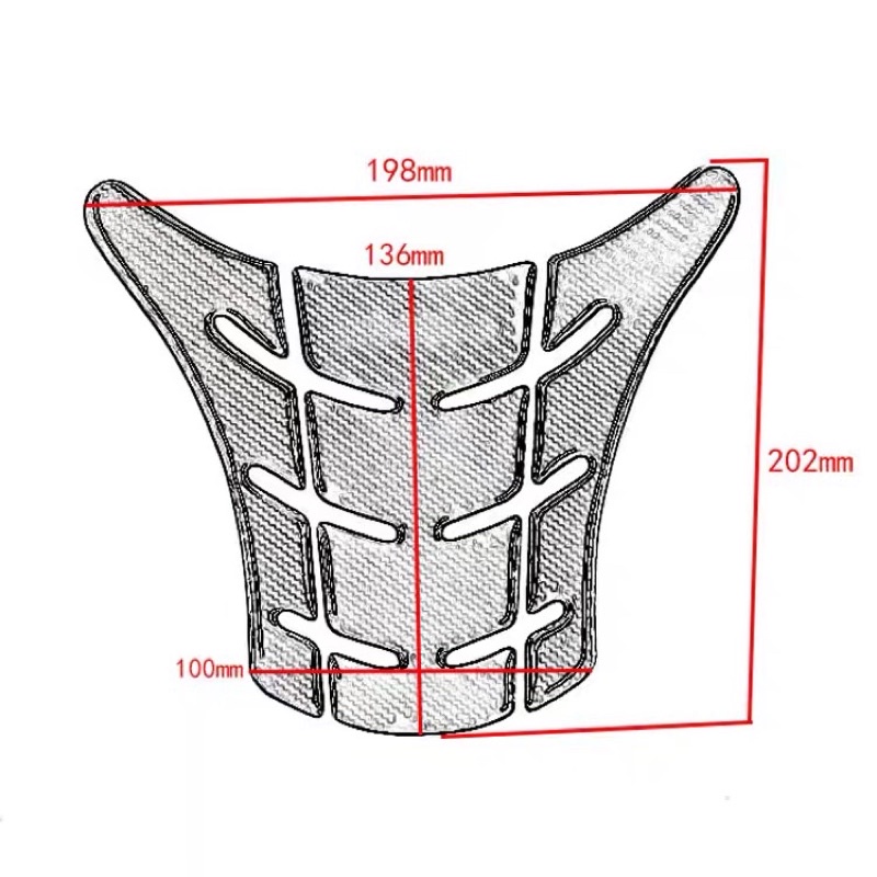 กันรอยถังน้ำมันducati-monster-ducati795-796-797-821-848-1198-1200