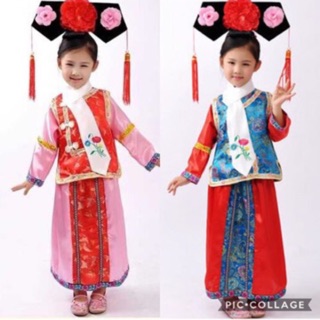 Babygaga ชุดแฟนซี ชุดแฟนซีเด็ก ชุดตรุษจีน ชุดตรุษจีนเด็ก ชุดฮองเฮา Honghao Chinese Fancy Costume