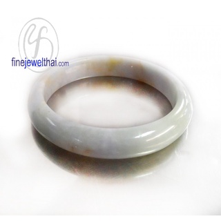 Finejewelthai กำไล-หยก-กำไลหยก-กำไลพลอย-พลอยประจำเดือนเกิด-Jade-Bangle - G3011jd00-3