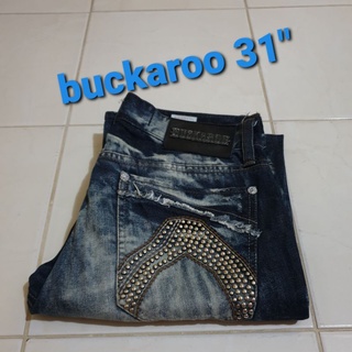 ยีนส์ใหม่ ยี่ห้อ buckaroo เอว 31 นิ้ว