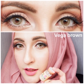 คอนแทคเลนส์ รุ่น Vega brown เกรทซีเคร็ท