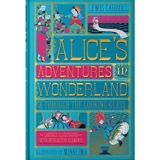 Chulabook(ศูนย์หนังสือจุฬาฯ) |C321หนังสือ9780062936615ALICES ADVENTURES IN WONDERLAND (MINALIMA EDITION) (ILLUSTRATED WITH INTERACTIVE ELEMENTS)