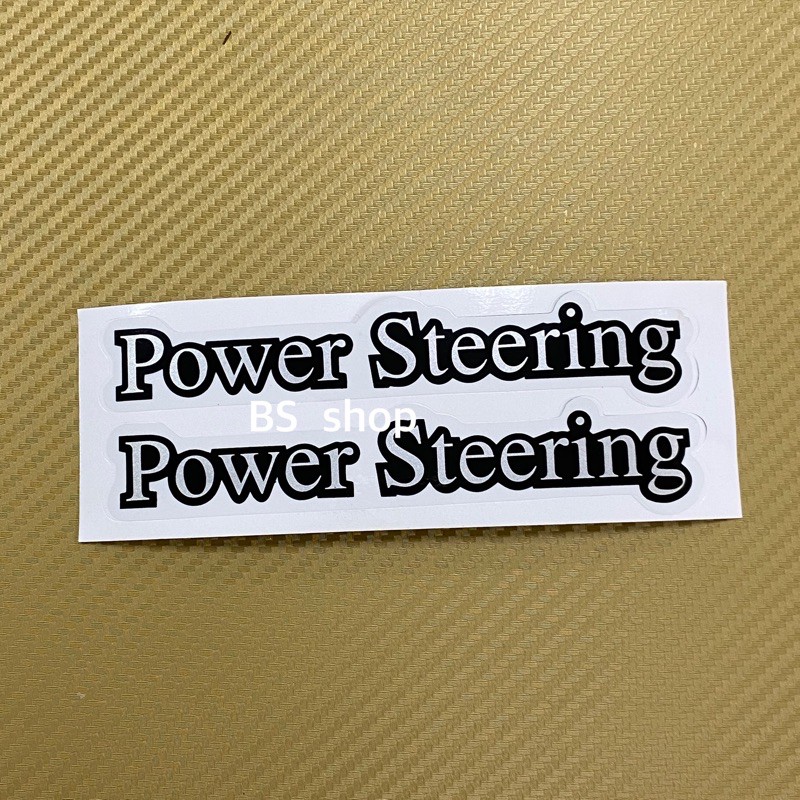 สติ๊กเกอร์-power-steering-ติดกระบะ-nissan-bigm-ราคาต่อคู่