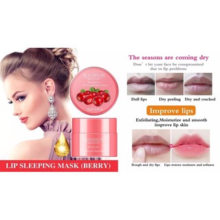 Roushun Berry Lip Balm 100% Natural Moisturizer For Cracked & Dry Lips 15ml.