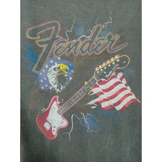 เสื้อยืด มือสอง FENDER วินเทจๆ สวยๆ XXL อก 48