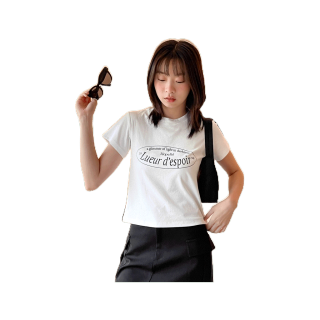 Choosedress A1902 Babe Graphic Tees รวมเสื้อยืดทรงครอป เสื้อมินิ Y2K A1903 A1904 1916 1919