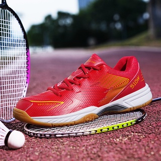 รองเท้าเทนนิส แบดมินตัน น้ําหนักเบา ระบายอากาศได้ดี เหมาะกับการวิ่ง เล่นวอลเลย์บอล สําหรับผู้ชาย และผู้หญิง