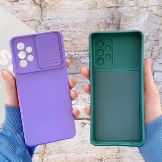 เคสโทรศัพท์ ซิลิโคนนิ่ม ป้องกันกล้อง กันกระแทก สีแคนดี้ สําหรับ Samsung Galaxy A14 A54 A24 A23 A13 A33 A53 A73 5G A52 A52S A72