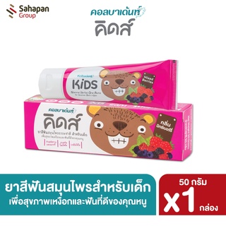 ภาพหน้าปกสินค้าKolbadent Kids ยาสีฟันสมุนไพรธรรมชาติสำหรับเด็ก คอลบาเด้นท์ คิดส์ กลิ่นมิกซ์เบอร์รี่ (Mixed Berries) ที่เกี่ยวข้อง