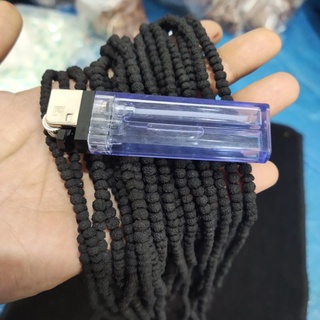 Hitam Rudraksha 2 มม. สีดํา A