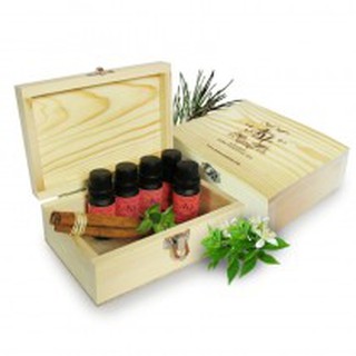 Aroma&amp;More GIFT SET-ชุดของขวัญ Joy Of Scent ชุดน้ำมันหอมระเหยสูตรผสม 5 ชนิดคุ้มค่ากับนานากลิ่นให้คุณเลือกใช้ในโอกาสต่างๆ