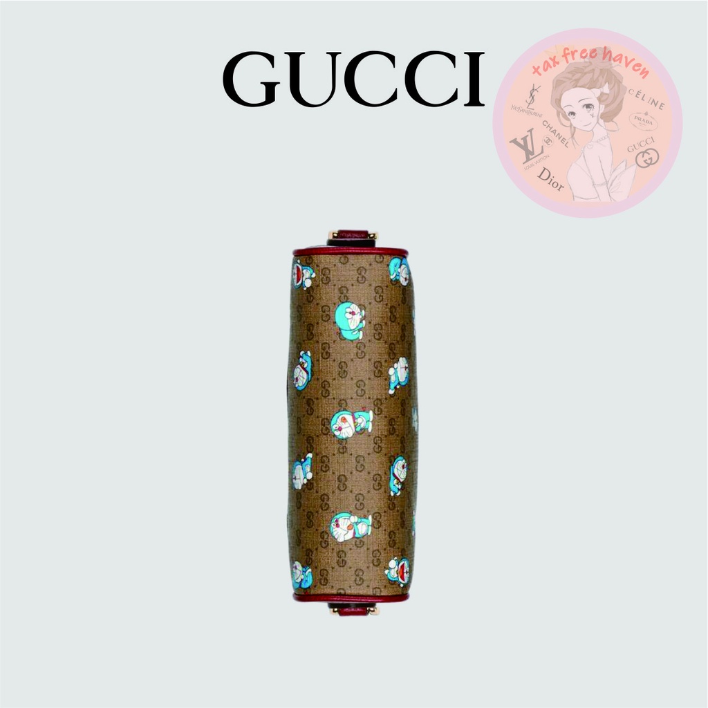 shopee-ราคาต่ำสุด-ของแท้-100-gucci-brand-new-doraemon-x-gucci-mini-handbags