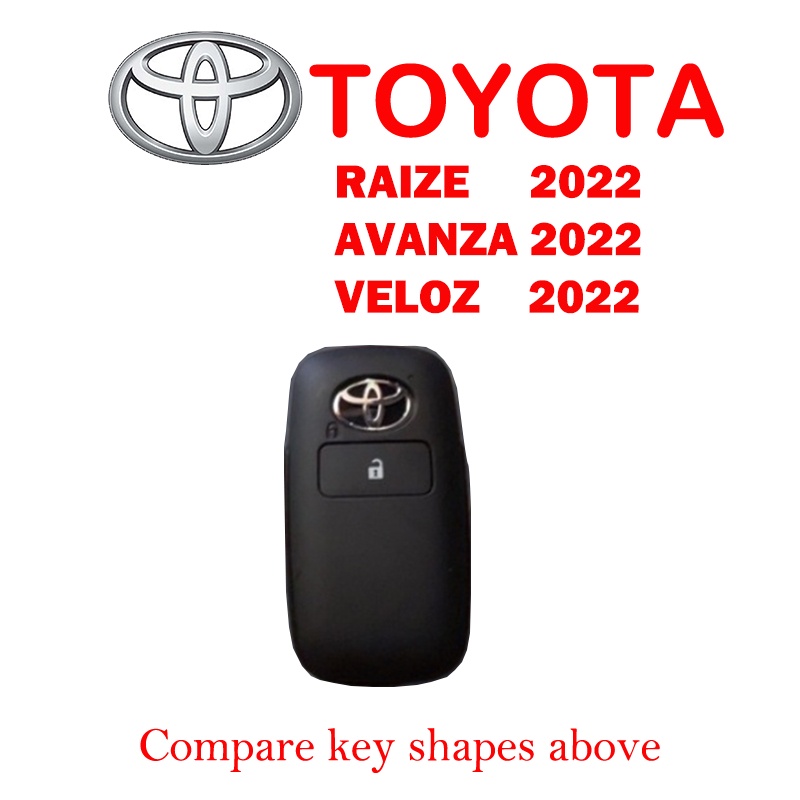 ภาพหน้าปกสินค้าเคสกุญแจรถยนต์ เคสกุญแจ toyota veloz 2022 - 2023 จากร้าน gdmzhkhth.th บน Shopee